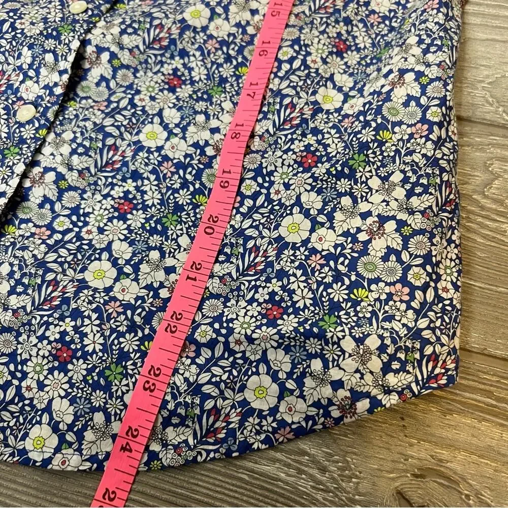 J. Crew Liberty of London‎ Perfect Shirt Liberty June's Meadow Floral Print